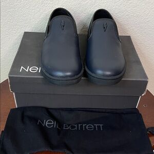 Neil Barrett Thunderbolt Slip-On Sneakers Size 35